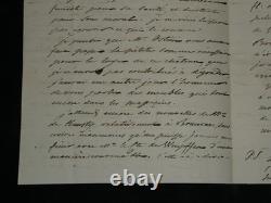 Duke of Blacas d’Aulps Autograph letter signed to Baron de Frénilly, Italy, 1834
