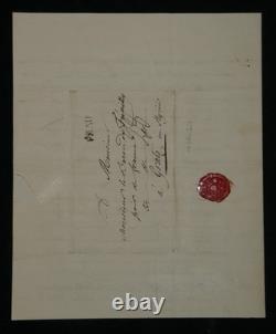 Duke of Blacas d’Aulps Autograph letter signed to Baron de Frénilly, Italy, 1834
