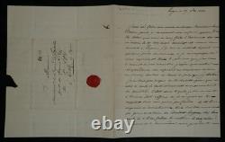 Duke of Blacas d’Aulps Autograph letter signed to Baron de Frénilly, Italy, 1834
