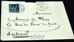 EMMANUEL CHABRIER COMPOSER Signed Manuscript Letter 1888