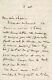 Edgar Degas Long Autograph Letter Signed 4 Pages About His Sister