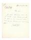 Édith Piaf / Autographed Letter Signed / A Man Who Does Not Love Me