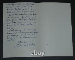 Edouard CADOL Set of 7 signed autograph letters, 1865–1884, 10 pages