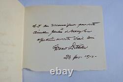 Edouard Detaille signed autograph letter