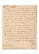 Elisa Bonaparte / Signed Letter (1812) / Livorno / Napoleon / First Empire