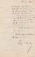 Elisee Reclus Signed Autograph Letter Anarchiste Francais