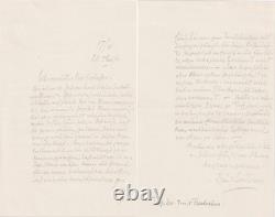 Emil Preetorius Graphic Designer Illustrator Munich Autographed Signed Letter 1927