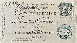 Émile Bergerat, Handwritten Autograph Letter Signed To Émile Berr Du Figaro