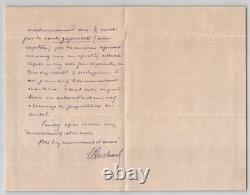 Émile Duclaux Autograph Letter Signed Agriculture and Cantal July 24