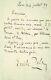 Émile Zola Back From Exile Autograph Letter Signed To Newspaper Le Temps