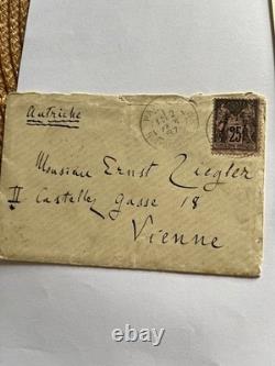 Émile Zola, autograph letter signed to his publisher Ziegler, New Novel, Terre Nouvelle