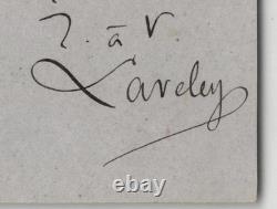 Émile de Laveleye autograph signed letter-card public morality Basel 1884