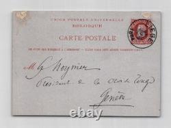 Émile de Laveleye autograph signed letter-card public morality Basel 1884