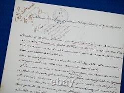 Emmanuel de Grouchy Signed Autograph Letter