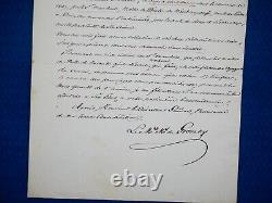 Emmanuel de Grouchy Signed Autograph Letter