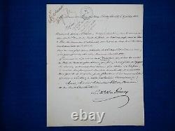 Emmanuel de Grouchy Signed Autograph Letter