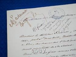 Emmanuel de Grouchy Signed Autograph Letter