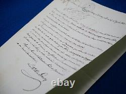 Emmanuel de Grouchy Signed Autograph Letter