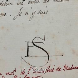 Erik Satie: Beautiful autograph letter signed, full of irony (1905)