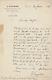 Ernest Vaughan Autograph Letter Signed To Jules Lermina Case Dreyfus