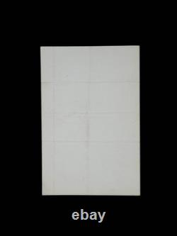 Eugene SUE signed autograph letter