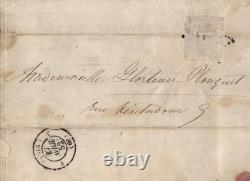 Eugénie La Grua Autograph letter signed, first performance at the opera, 1852