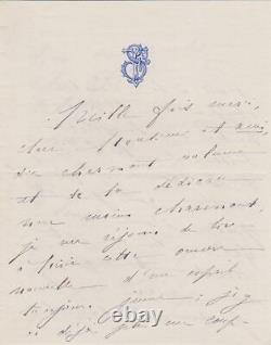 Flore Singer (ratisbonne) 5x Autograph Letters Signed To Jules Janin
