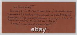 François Aman-Jean: Lot of 2 Signed Autograph Letters to Pierre Lhoste, 1963