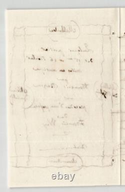 François Bazin, signed autograph letter to Francis WEY, preface, 3 pages