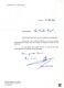 François Hollande Letter Signed With Handwritten Apostille, To Mr. Chapsal. 2014