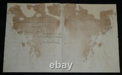 François René de Chateaubriand Rare signed autograph letter 1827
