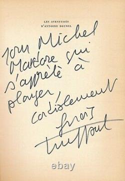 François Truffaut Sending Autograph Signed Michel Mardore