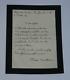 Frantz Funck Brentano Signed Autograph Letter Death Of My Son World War 14/18