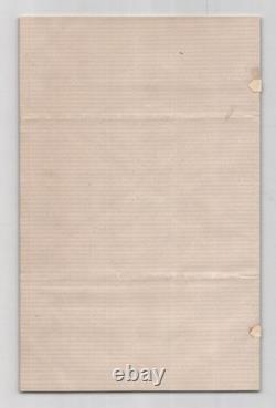 Frédéric Godet Long letter autograph signed to Mlle Risler 6 pages 1886