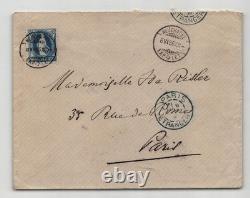 Frédéric Godet Long letter autograph signed to Mlle Risler 6 pages 1886