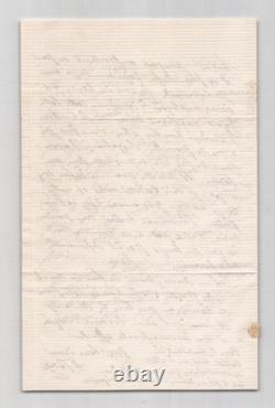 Frédéric Godet Signed Autograph Letter, Kochlin-Claudon Affair, 1887