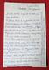 Fz85-general Maurice Gamelin Signed Autograph Letter - 1955 Politics