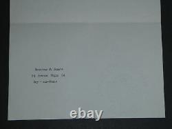 Gabriel ARANDA TYPED LETTER SIGNED & SIGNED AUTOGRAPH CARD 1962/1963