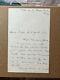 General Boulanger, Autographed Signed Letter 1890