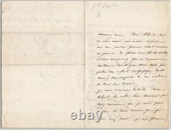 General Count Charles Pajol, Signed Autograph Letter, Versailles, 1876