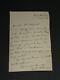 George Alexander Osborne Signed Autograph Letter Piano Vidal And Franchomme