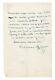 George Sand / Autograph Letter Signed (1865) / Camille Leclerc / Palaiseau
