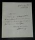 Georges Clemenceau Autographed Letter Signed To Dear Friend, 1929