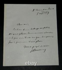 Georges Clemenceau Autographed Letter Signed to Dear Friend, 1929