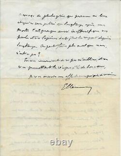 Georges Clemenceau Signed Autograph Letter