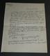 Georges Migot Composer Signed Autograph Letter Foch 1929