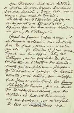 Georges Méliès Autographed Letter Signed To A. Drioux. The Cinema Of Méliès. 1929