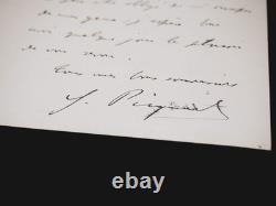 Georges Picquart autograph signed letter to his doctor