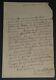 Georges Washington Lafayette Signed Autograph Letter To Mr. Vallat