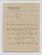 Georges De Porto-riche Autographed Letter Signed To My Poor Child 1902